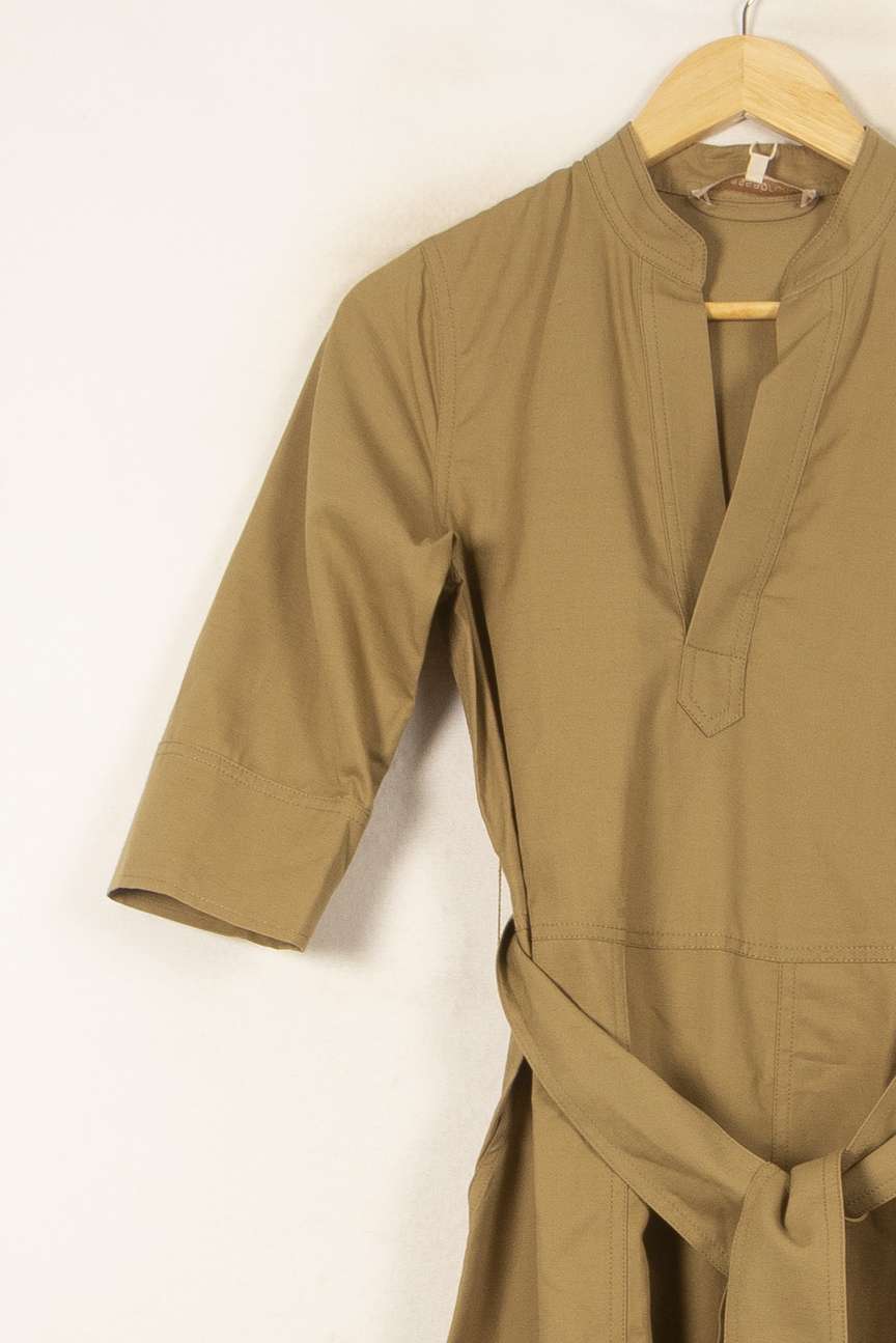 Robe Midi Marron - Taille XS/34