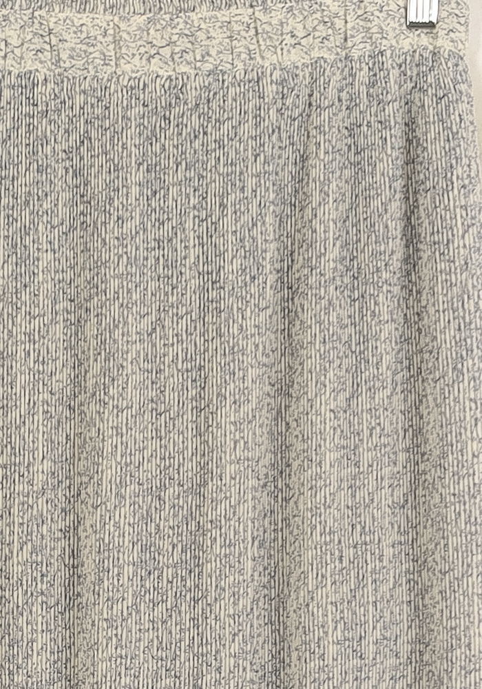 Jupe Midi Grise et Blanche - Taille M/38