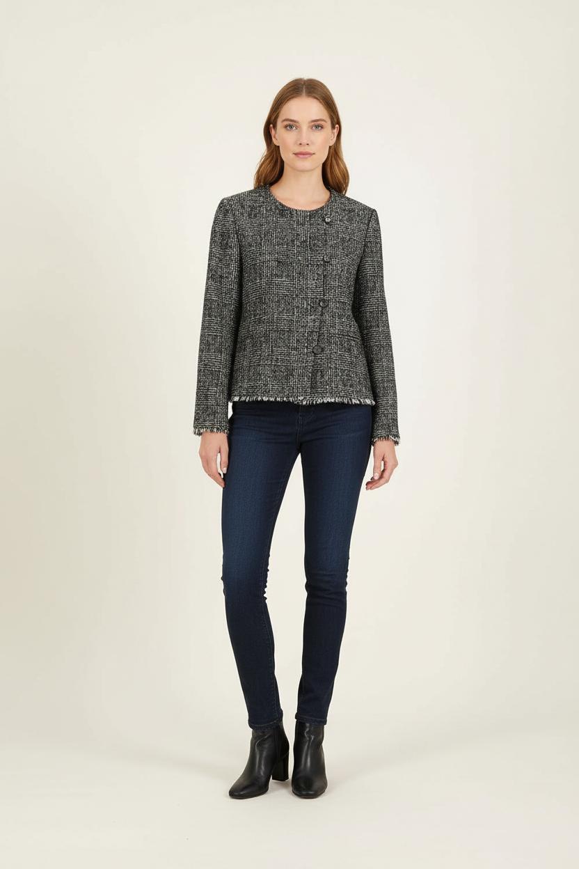 Veste Noire et Blanche - Taille L/40