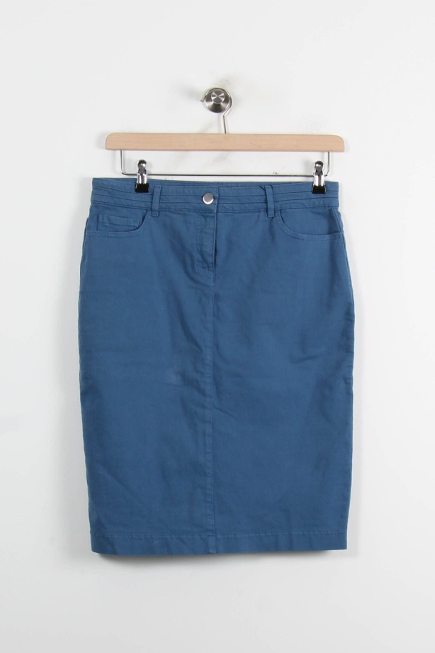 Jupe Droite Bleue - Taille L/40