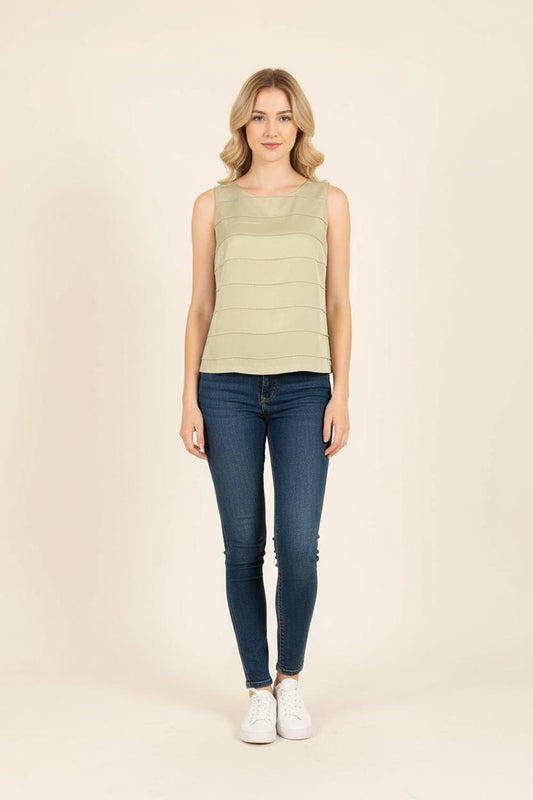 Débardeur Doré - Taille L/40