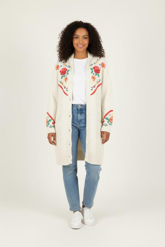 Cardigan Blanc - Taille S/36