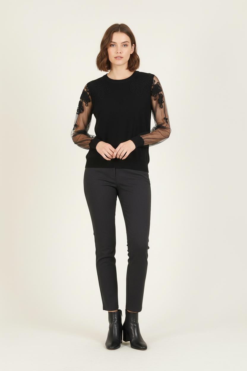 Pull Noir - Taille S/36