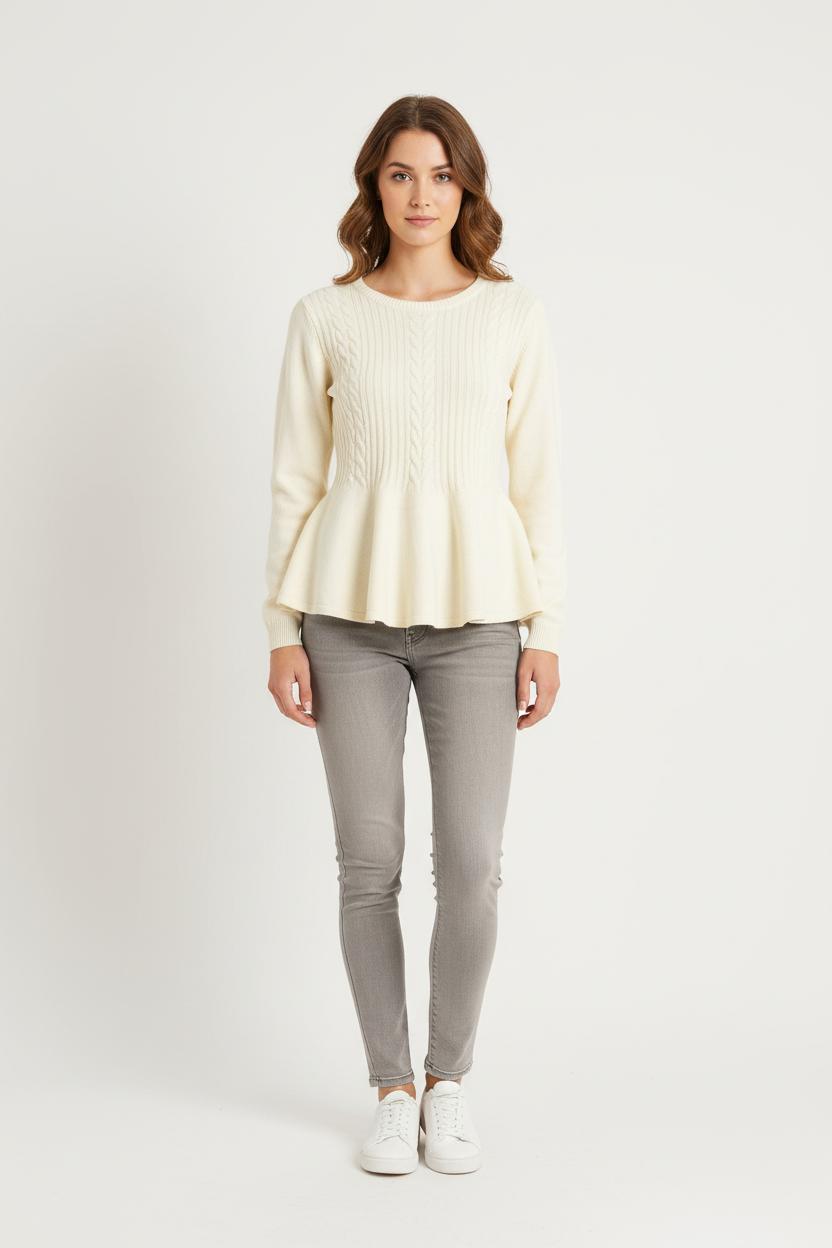 Pull Blanc - Taille S/36