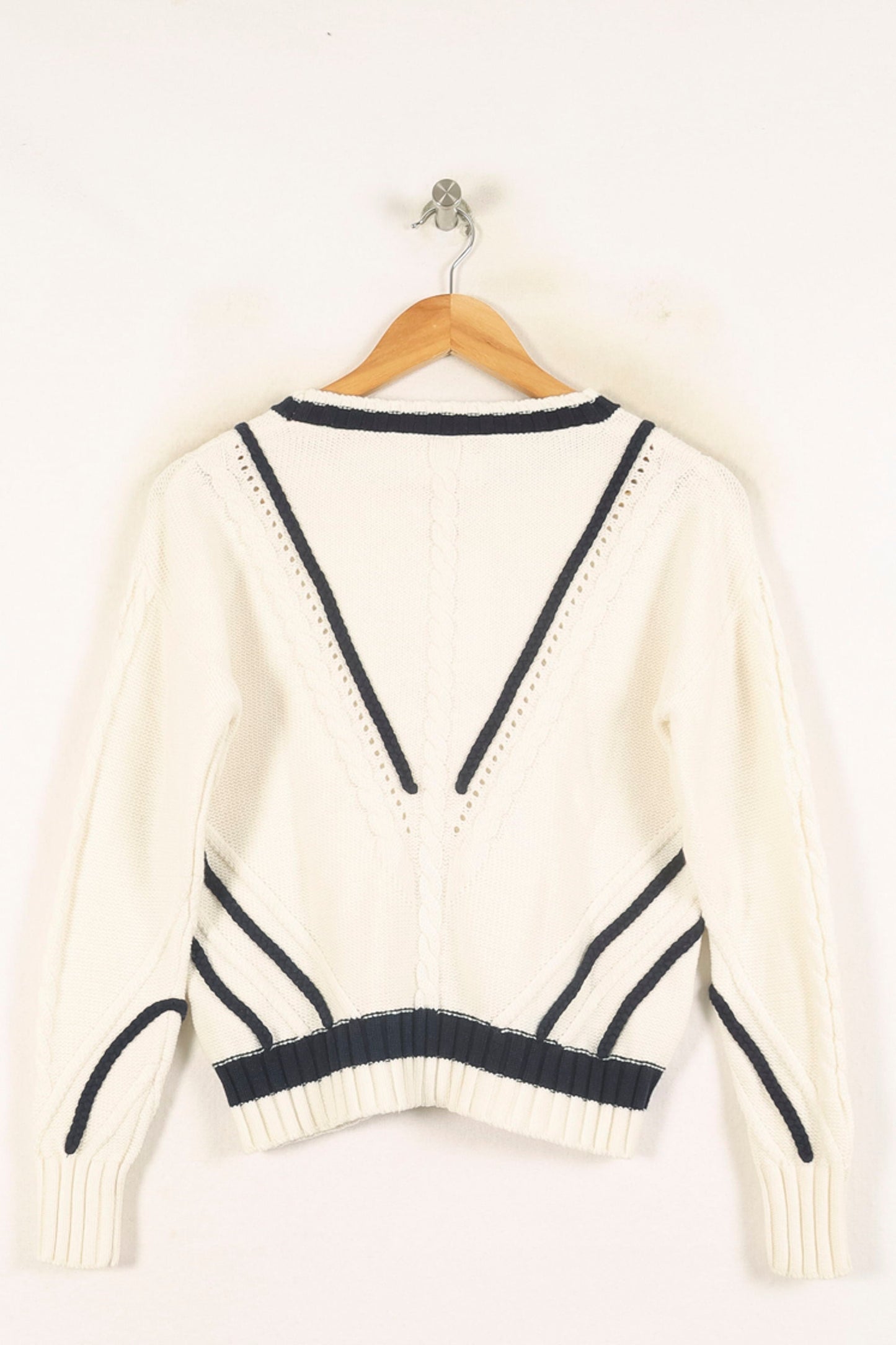 Pull Blanc et Noir - Taille S/36