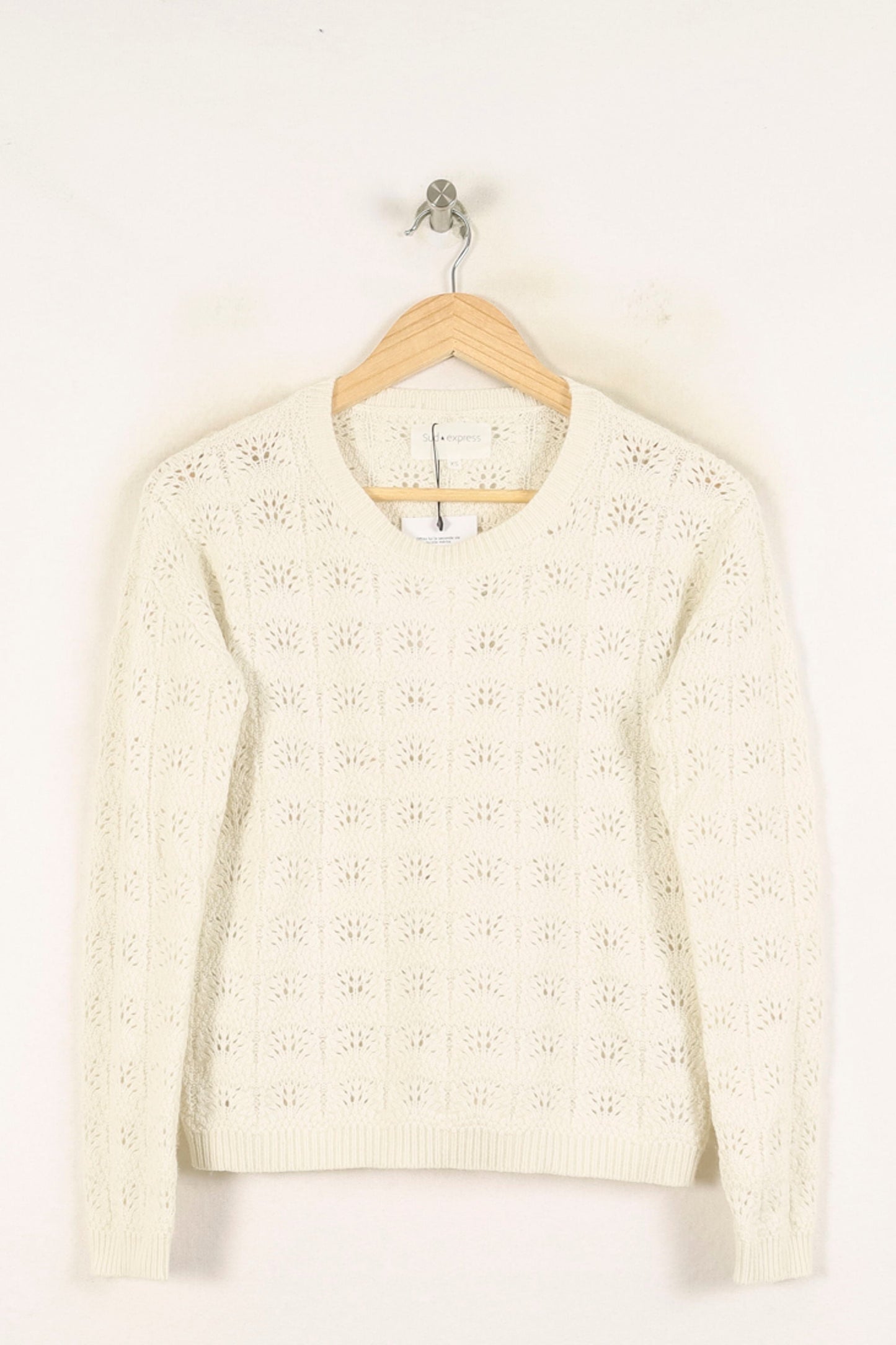 Pull Blanc - Taille XS/34