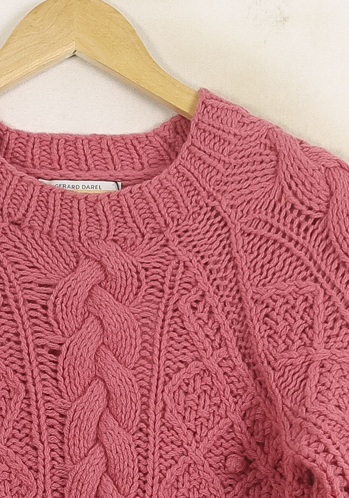 Pull Rose - Taille S/36