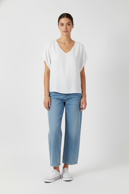 Blouse Blanche - Taille L/40