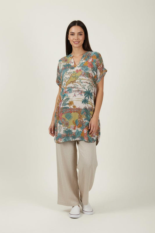 Tunique Multicolore - Taille XL/42