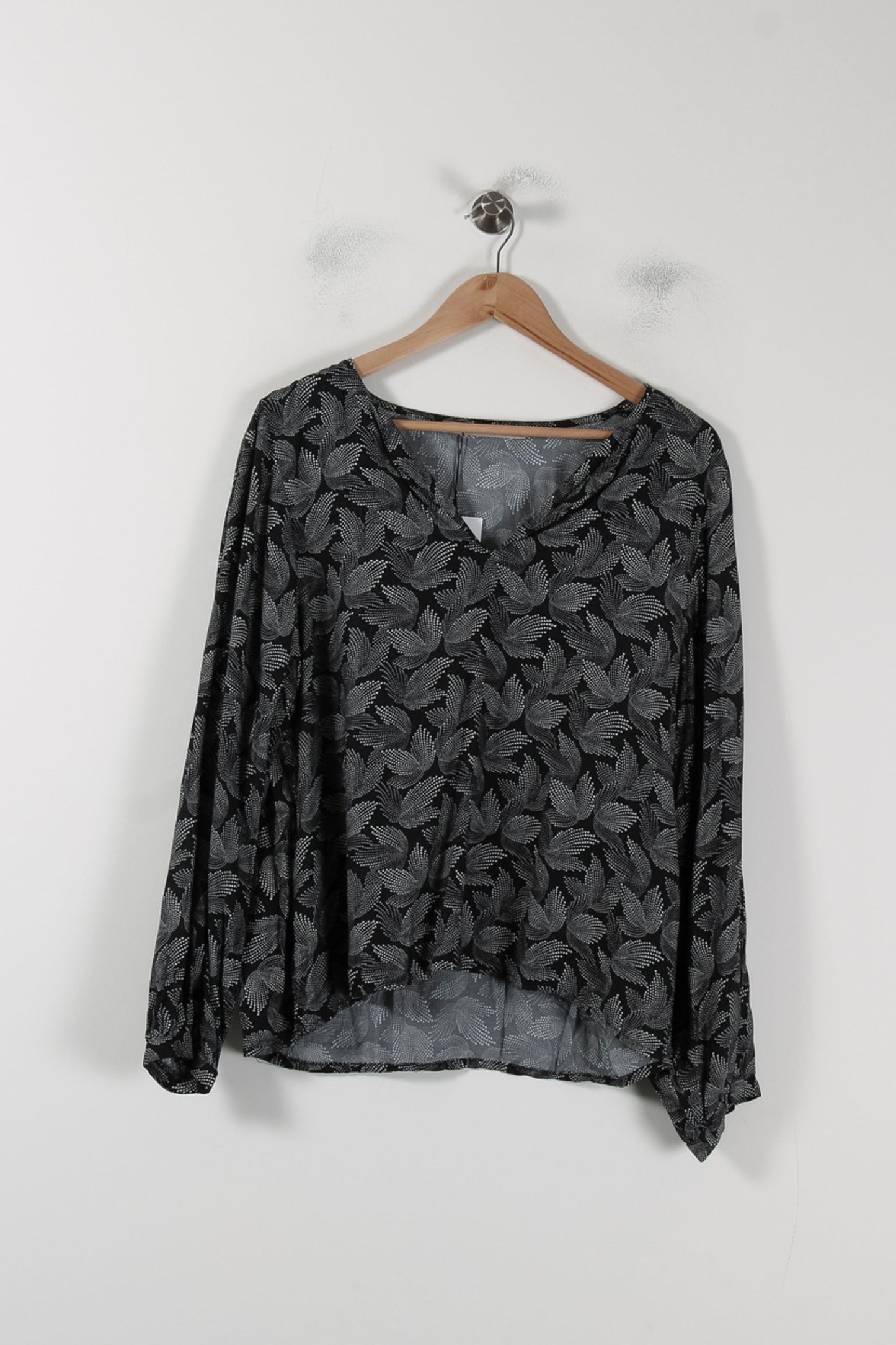 Blouse Grise et Noire - Taille XXL/44