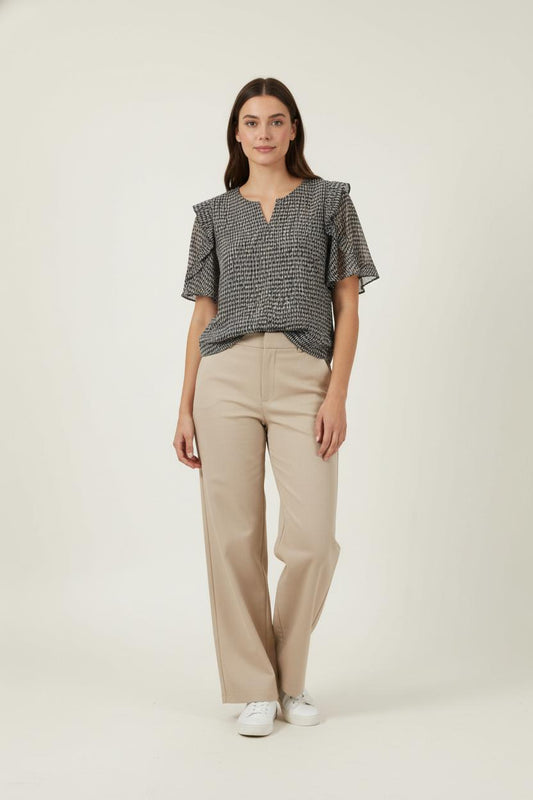 Blouse multicolore - Taille XL/42