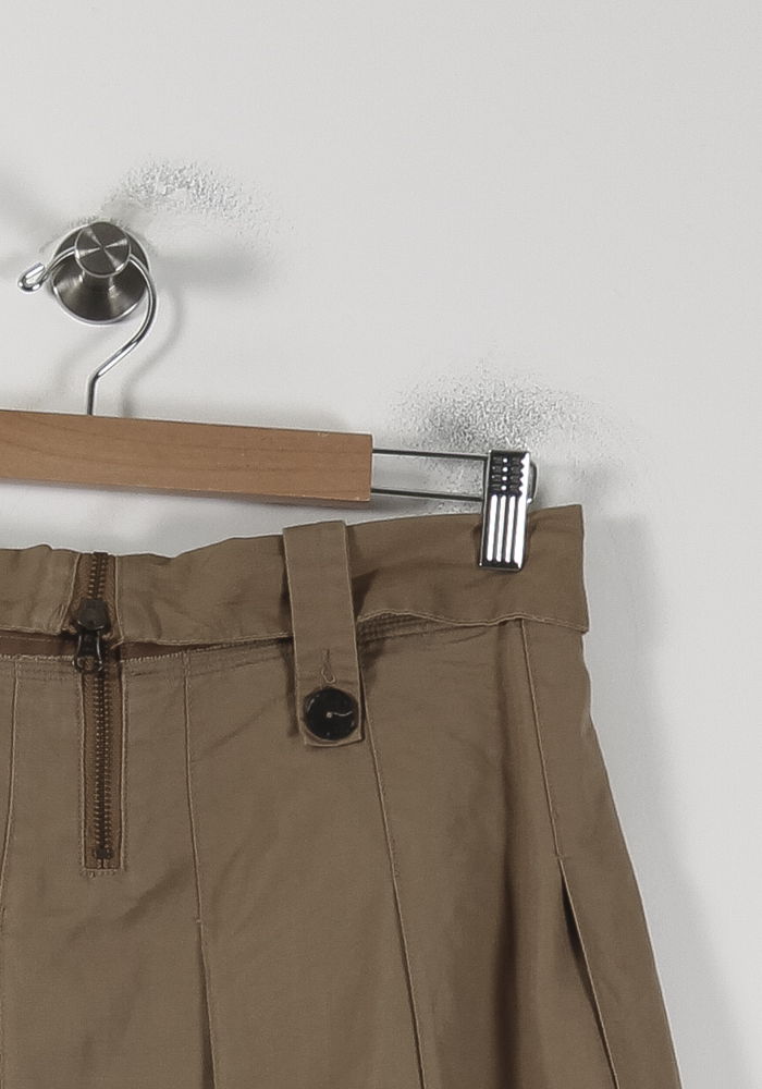 Jupe Plissée Beige - Taille L/40