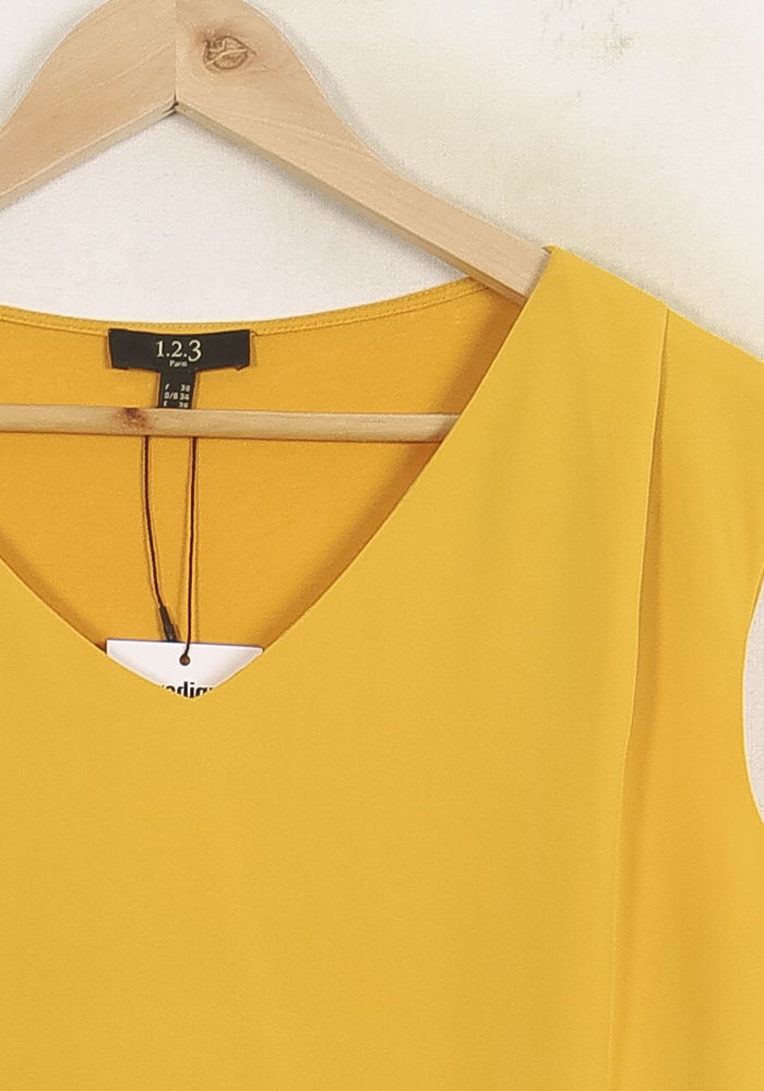 Blouse jaune - Taille S/36