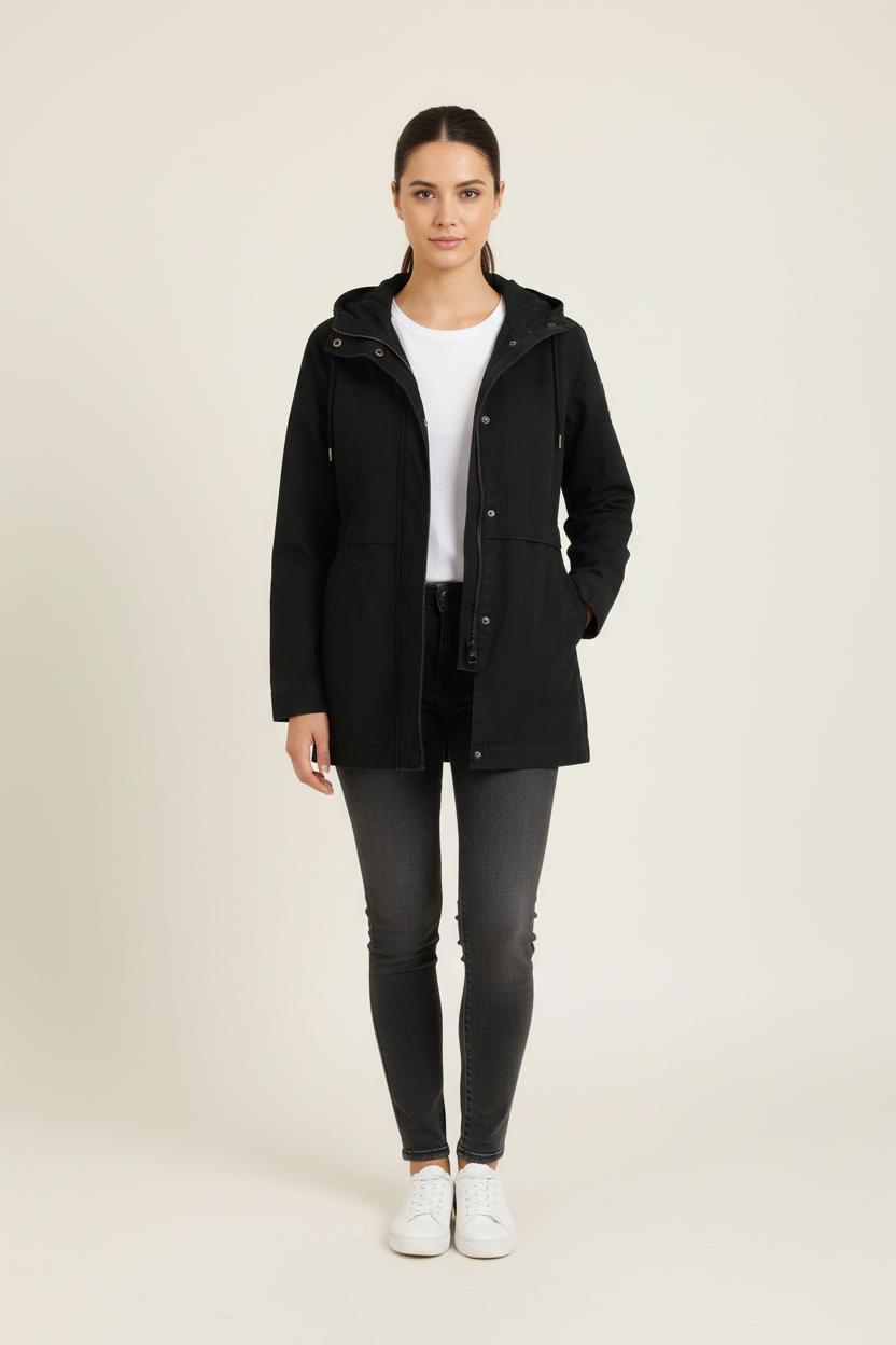 Parka Noire - Taille S/36