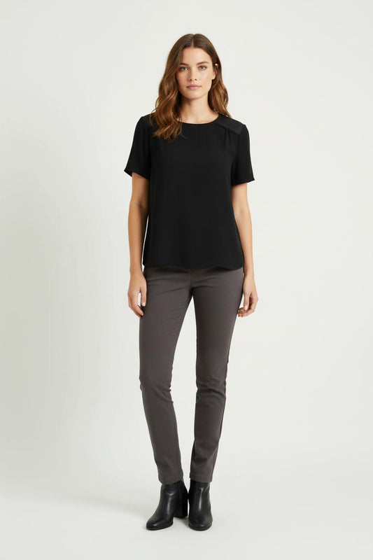 Blouse Noire - Taille M/38