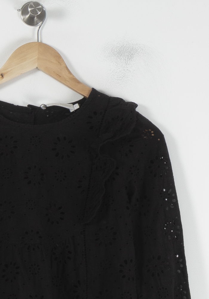 Blouse Noire - Taille S/36