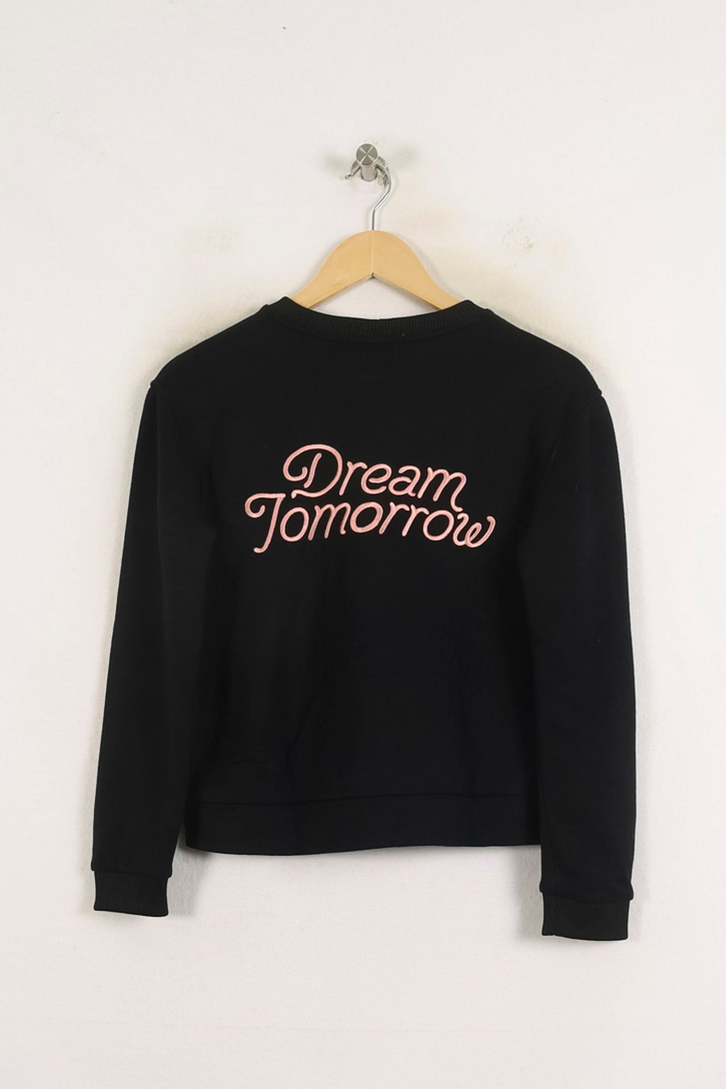 Sweat-shirt noir - Taille S/36