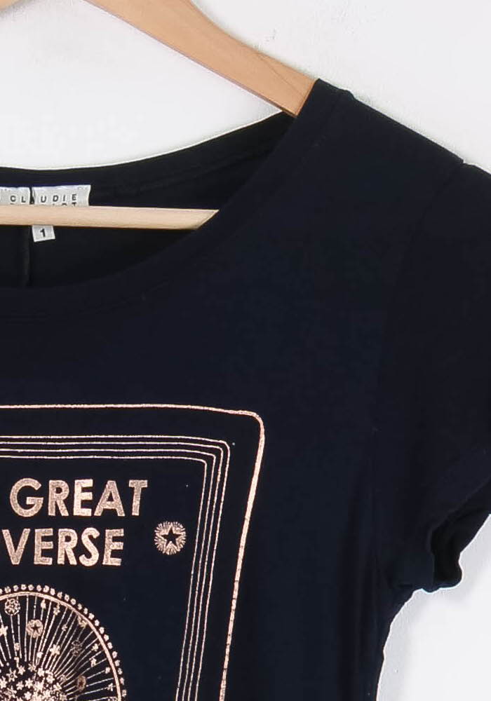 Tee-shirt Bleu - Taille S/36