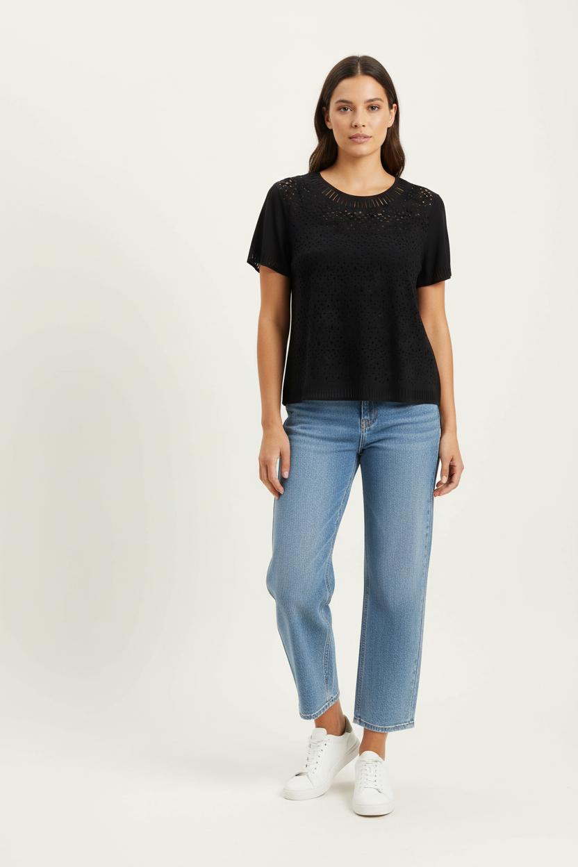 Blouse Noire - Taille XL/42