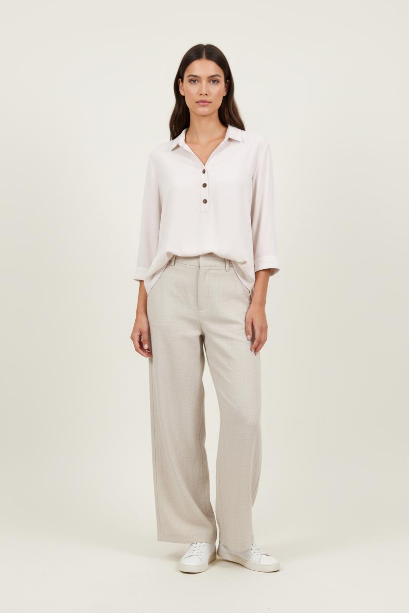 Blouse Beige - Taille M/38