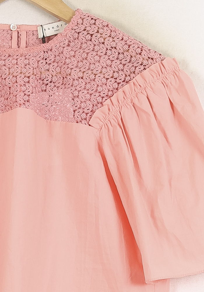 Blouse Rose - Taille S/36