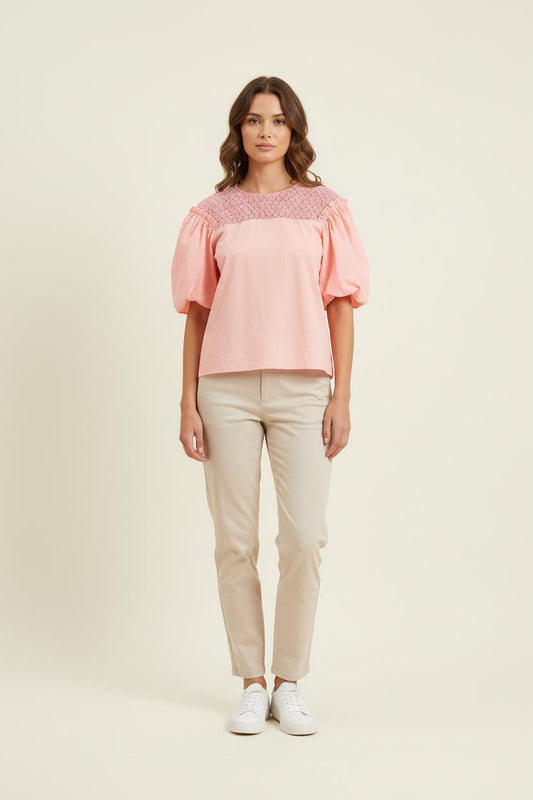 Blouse Rose - Taille S/36