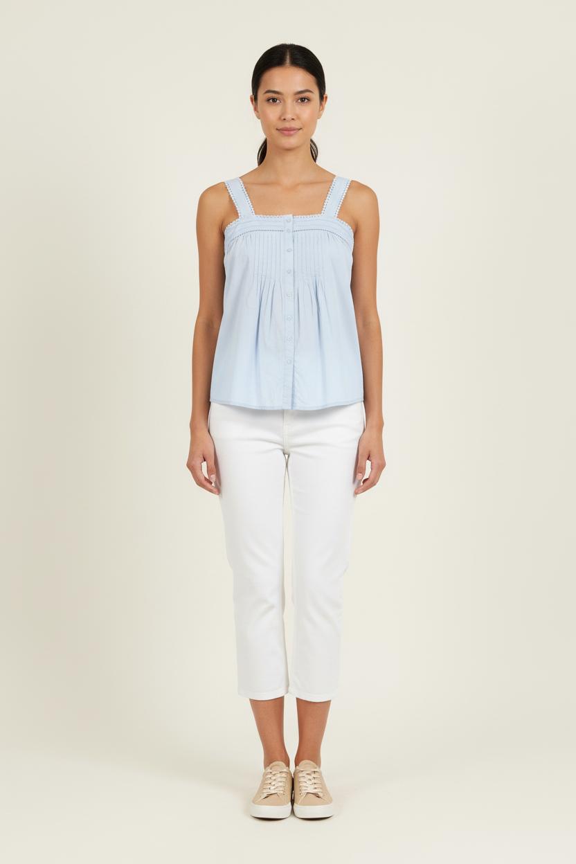 Débardeur Bleu - Taille XS/34