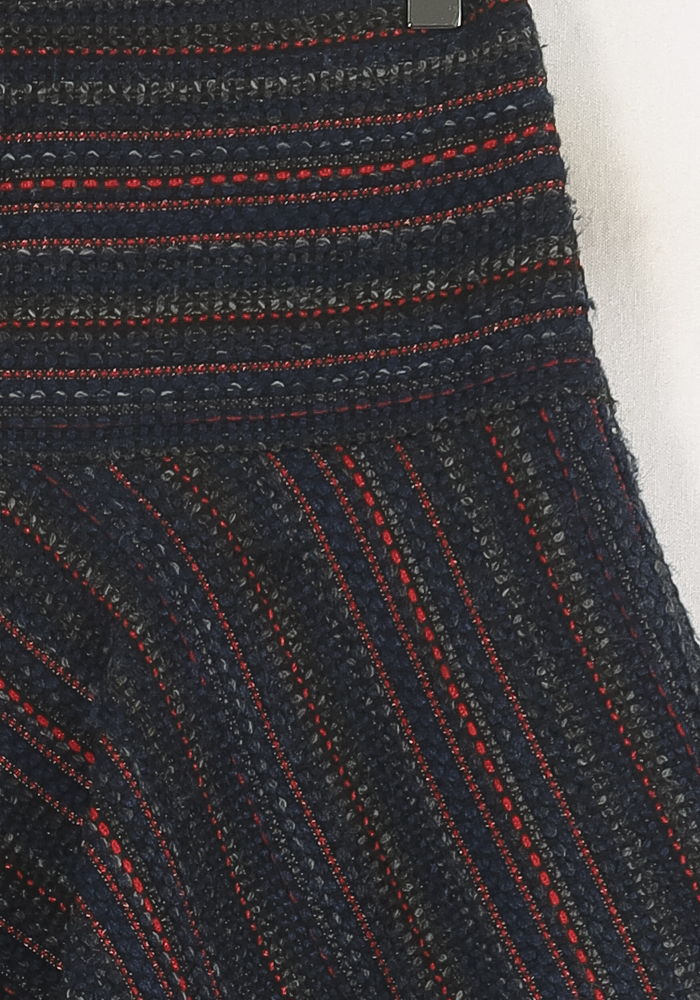 Jupe Évasée Bleu et Rouge - Taille M/38