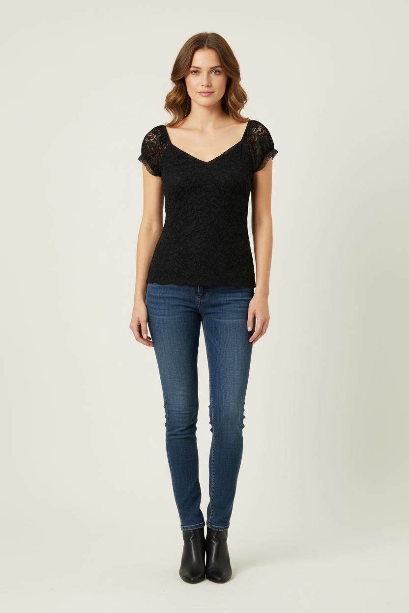 Top Noir - Taille M/38