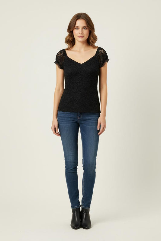 Top Noir - Taille M/38