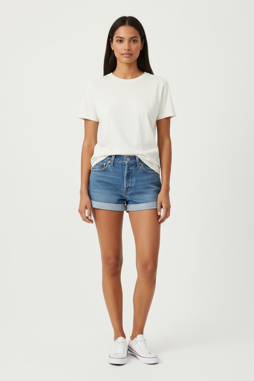 Short et Jean Bleu - Taille M/38