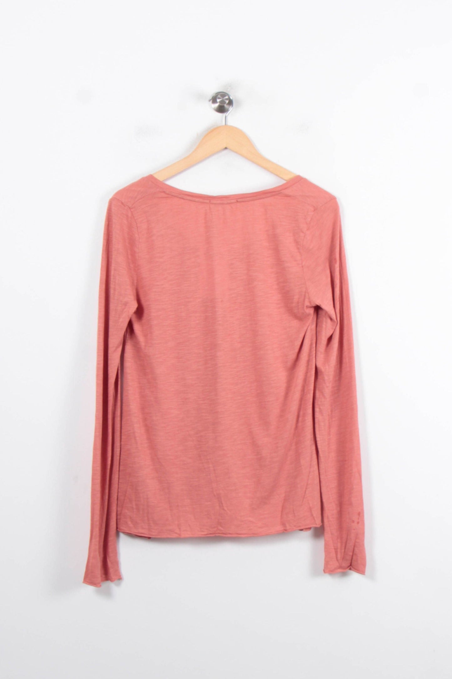 Tee-shirt Manches Longues Rose - Taille S/36
