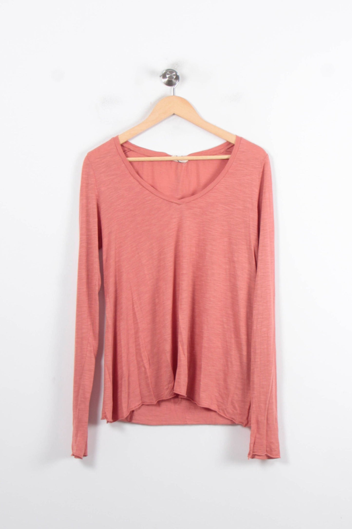 Tee-shirt Manches Longues Rose - Taille S/36