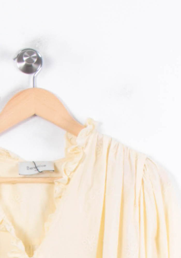 Blouse jaune - Taille S/36