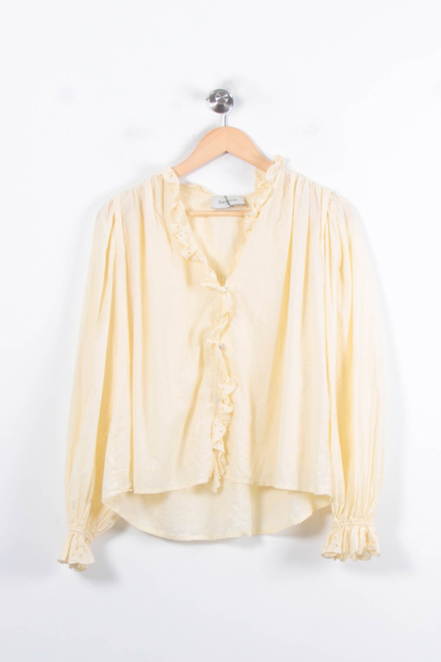 Blouse jaune - Taille S/36