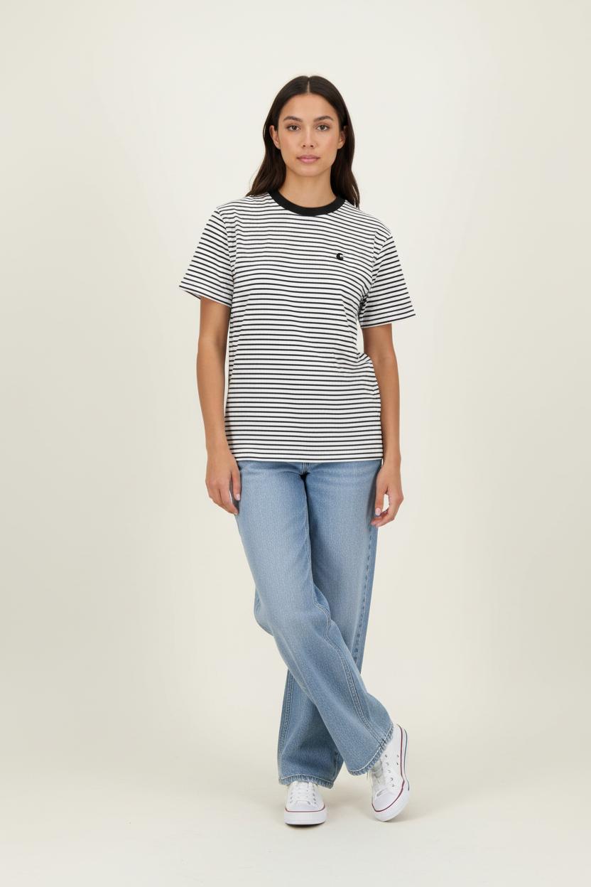 Tee-shirt Rayé Noir et Blanc - Taille S/36