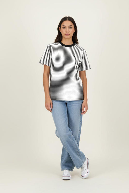 Tee-shirt Rayé Noir et Blanc - Taille S/36