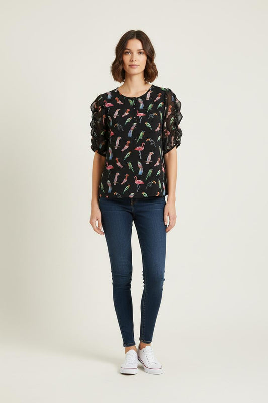 Blouse noire - Taille L/40