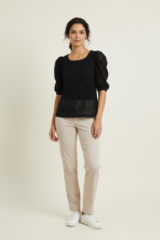 Blouse noire - Taille L/40