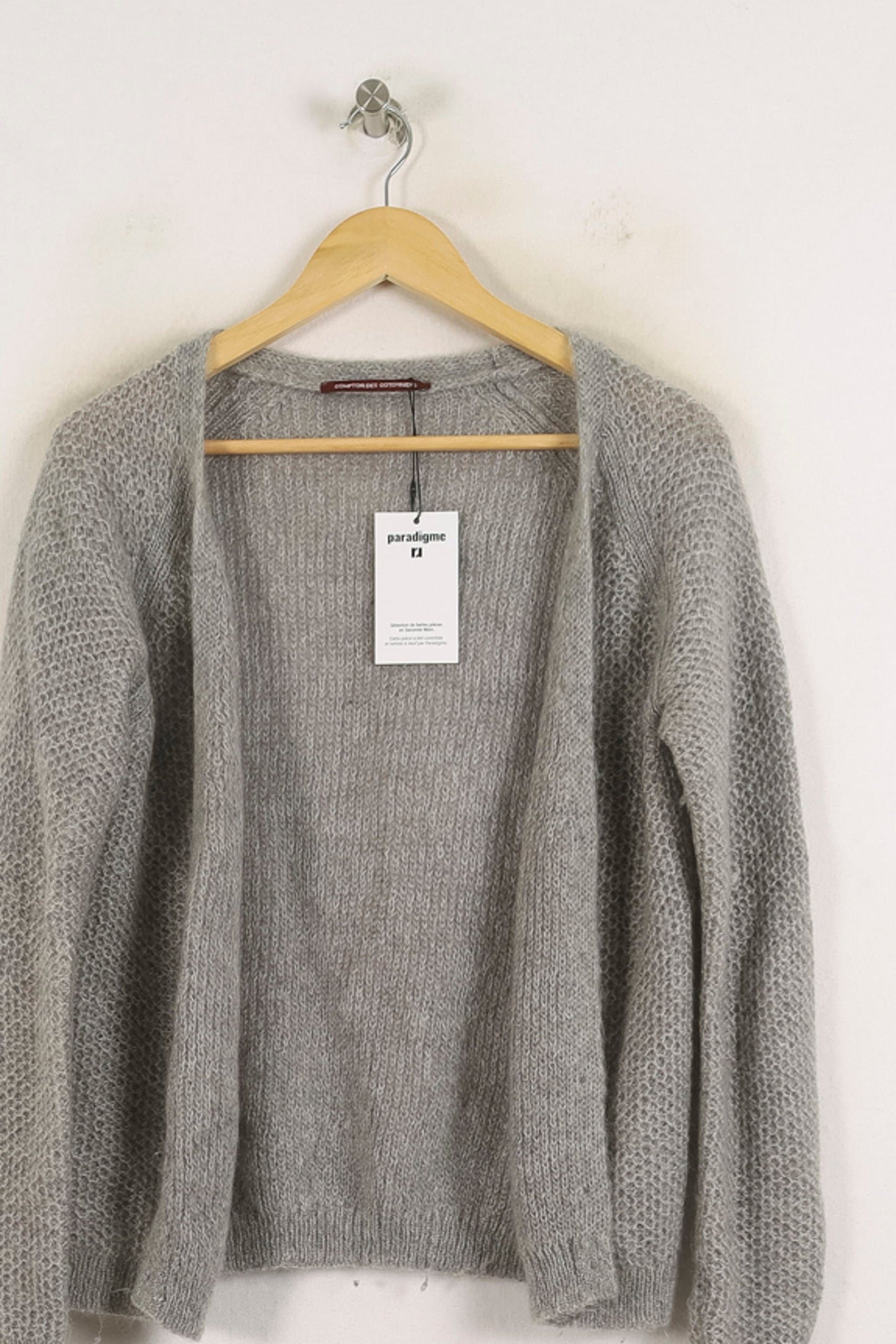 Cardigan Gris - Taille M/38