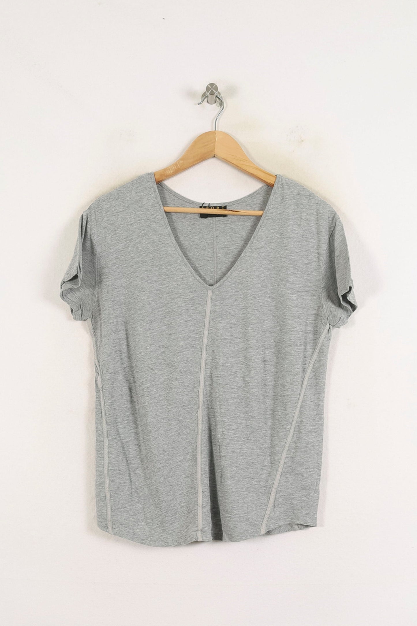 T-shirt gris - Taille M/38
