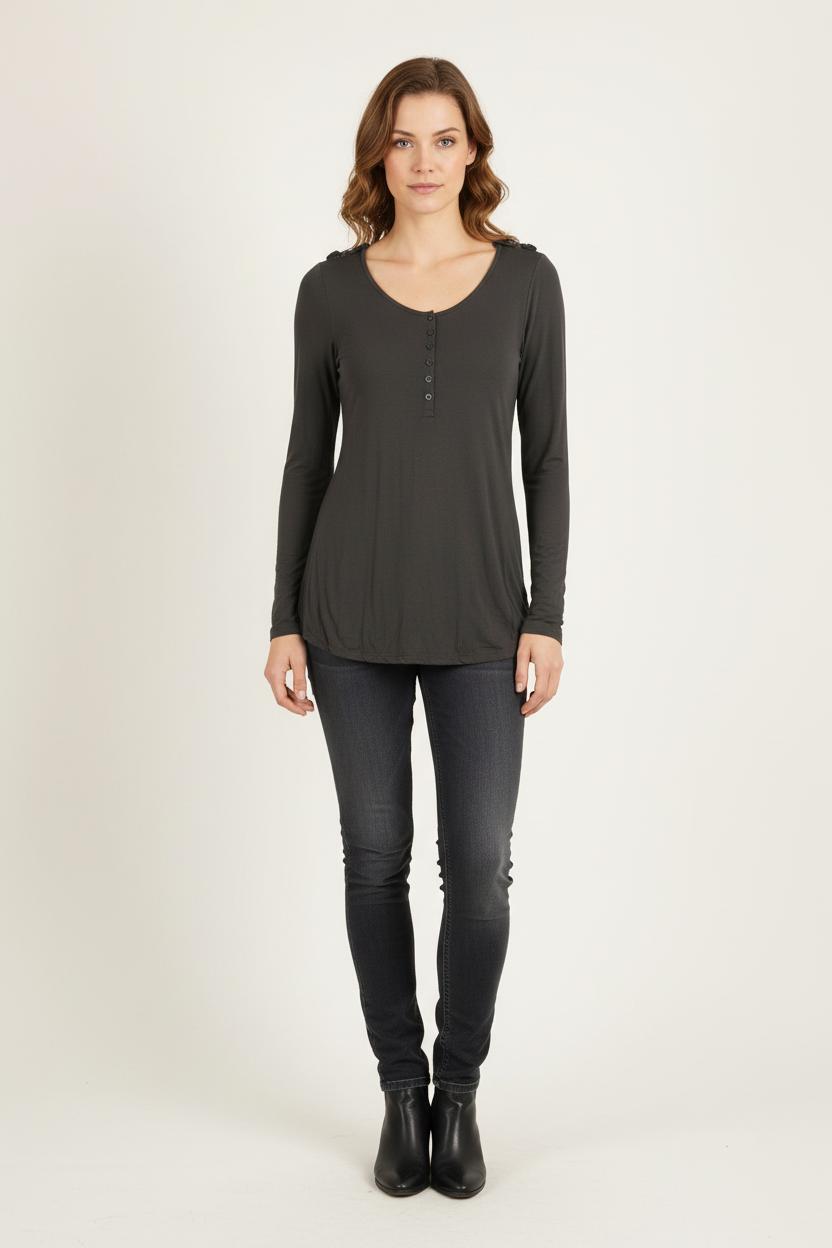 Cardigan Gris - Taille S/36