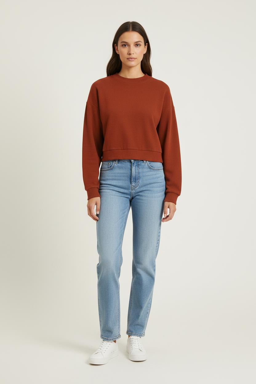 Sweat-shirt Bordeaux - Taille L/40