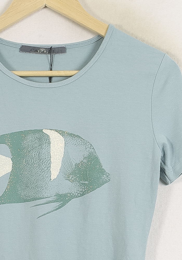 Tee-shirt Bleu - Taille L/40