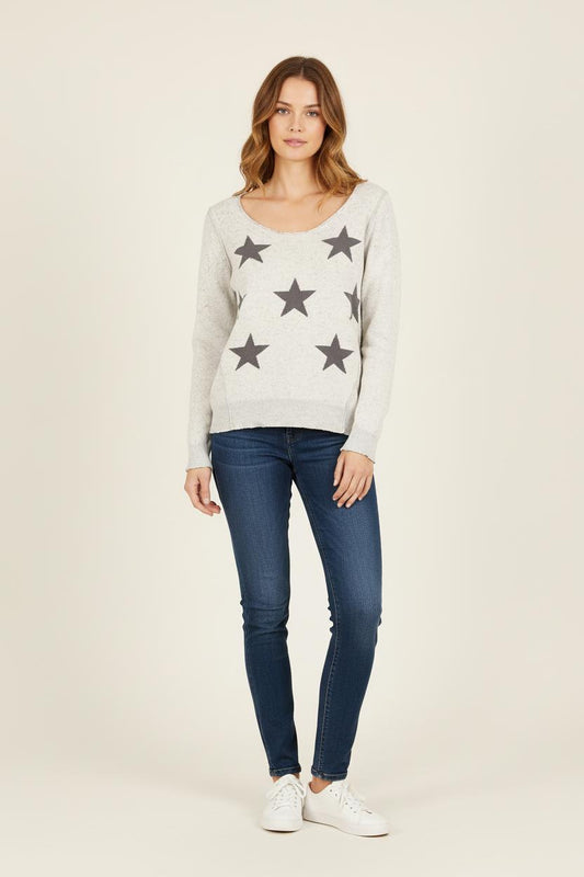 Pull Gris et Noir - Taille S/36