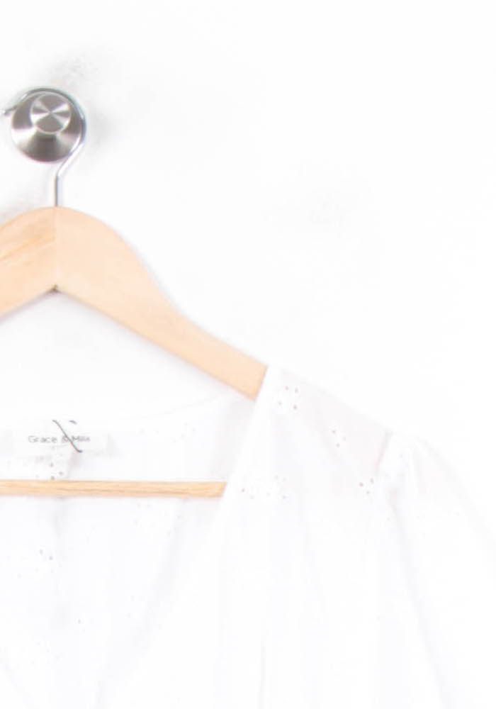 Robe Midi Blanche - Taille L/40