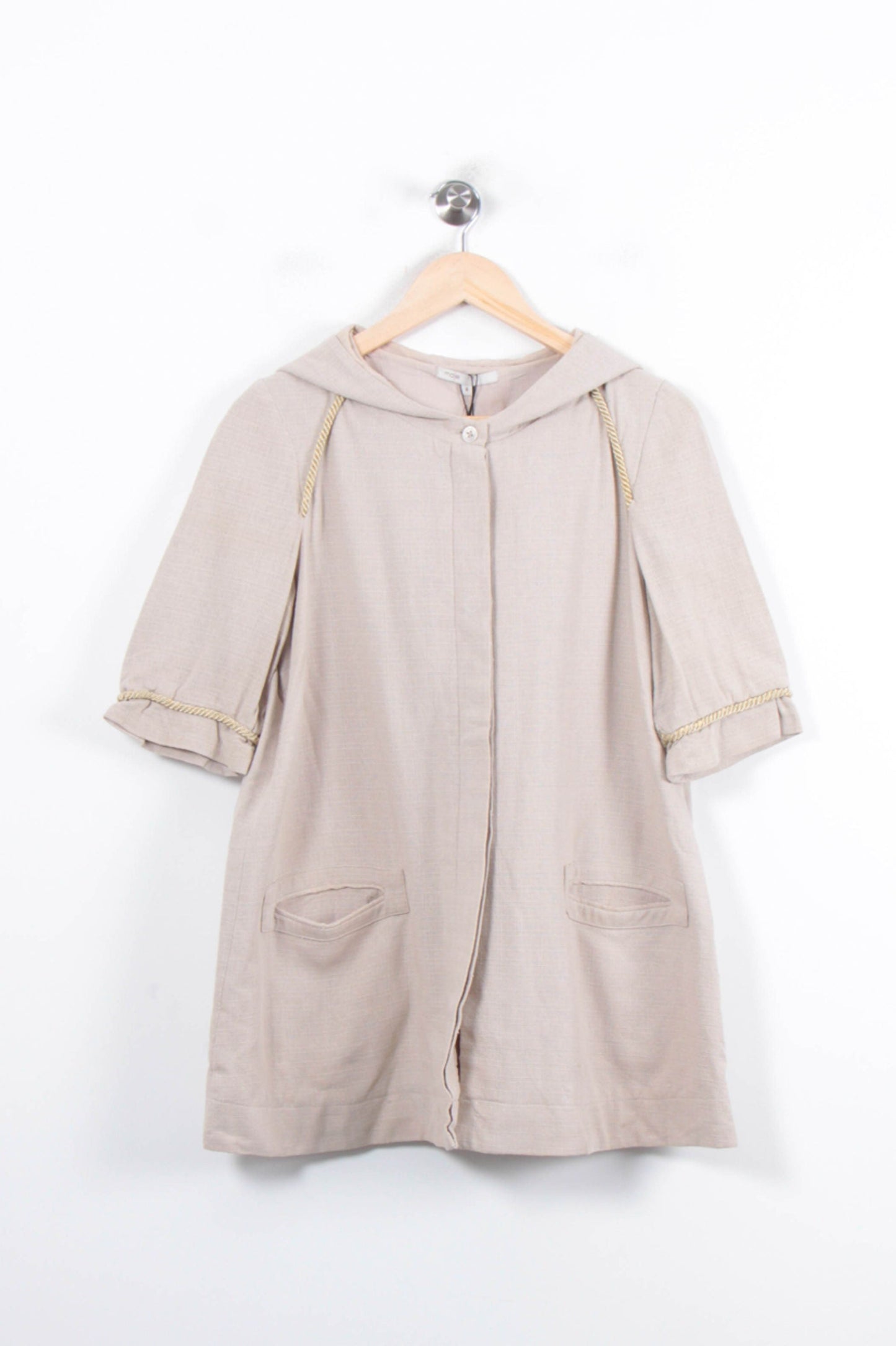 Veste à Capuche Beige - Taille S/36