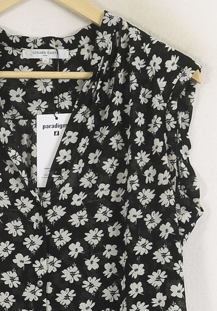 Chemisier Noir et Blanc - Taille XL/42