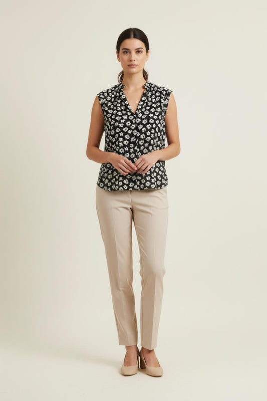 Chemisier Noir et Blanc - Taille XL/42