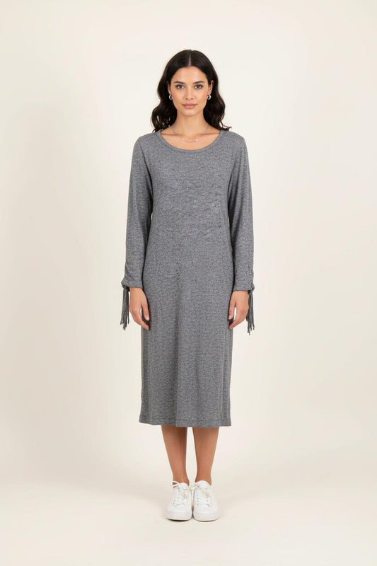 Robe Midi Grise - Taille S/36